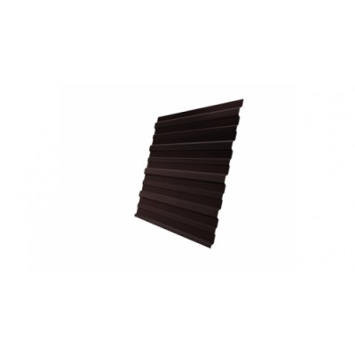 Профнастил С10A 0,45 полиэстер с пленкой RAL 8017 шоколад