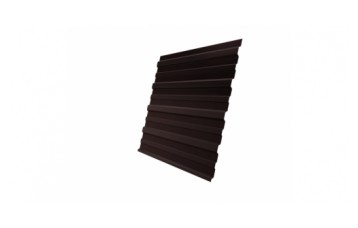 Профнастил С10A 0,5 GreenCoat Pural BT RR 887 шоколадно-коричневый (RAL 8017 шоколад)
